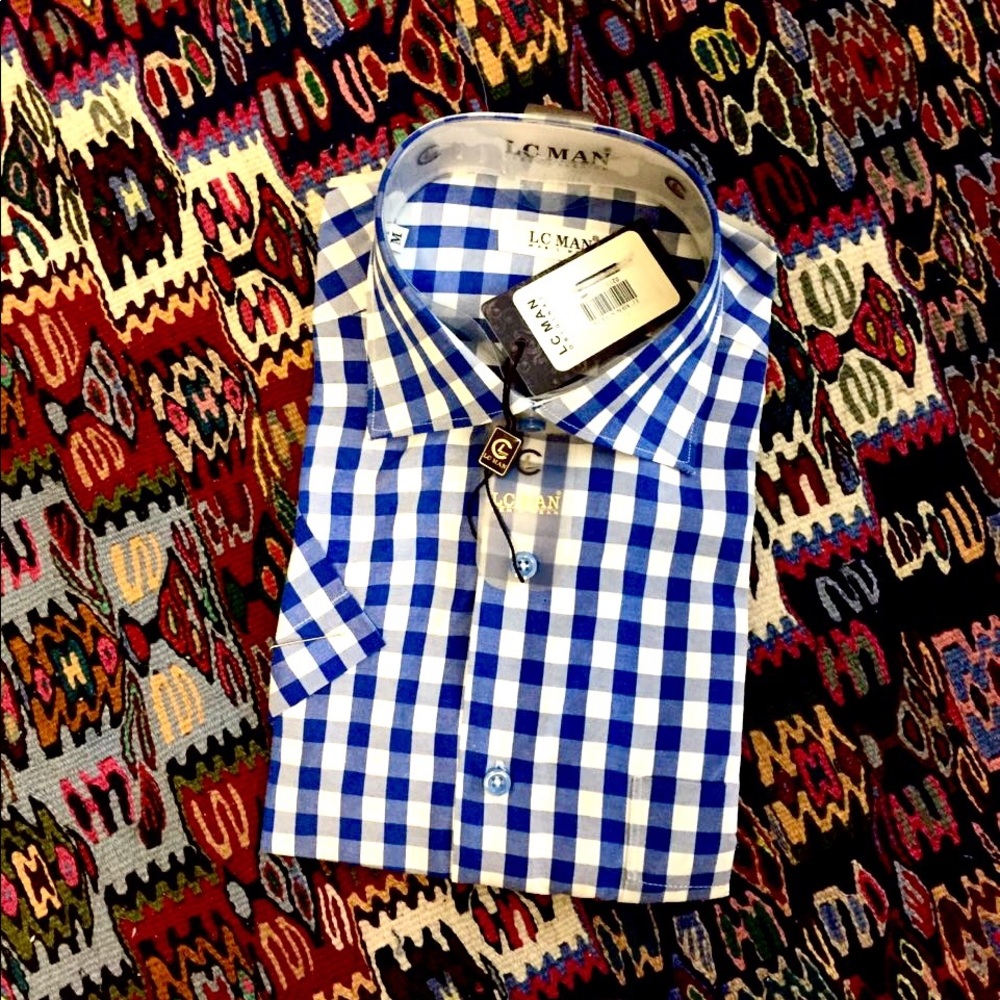 Men's paid shirt